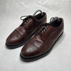 Italian Dress Shoe Lavorazione Artigiana Men's Leather Cap Toe Oxfords Size 10